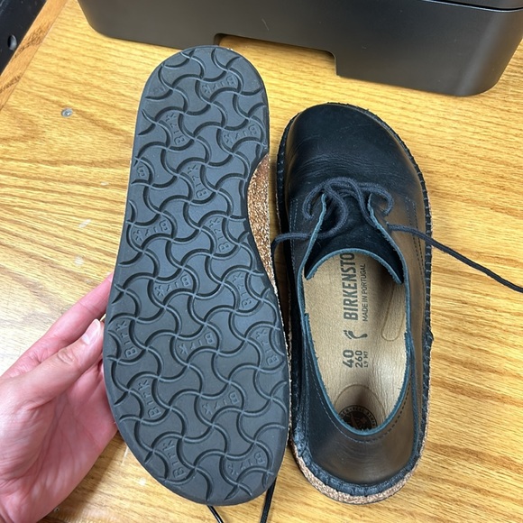 Birkenstock brand black dress shoe women’s 9 men’s 7 - Picture 5 of 5